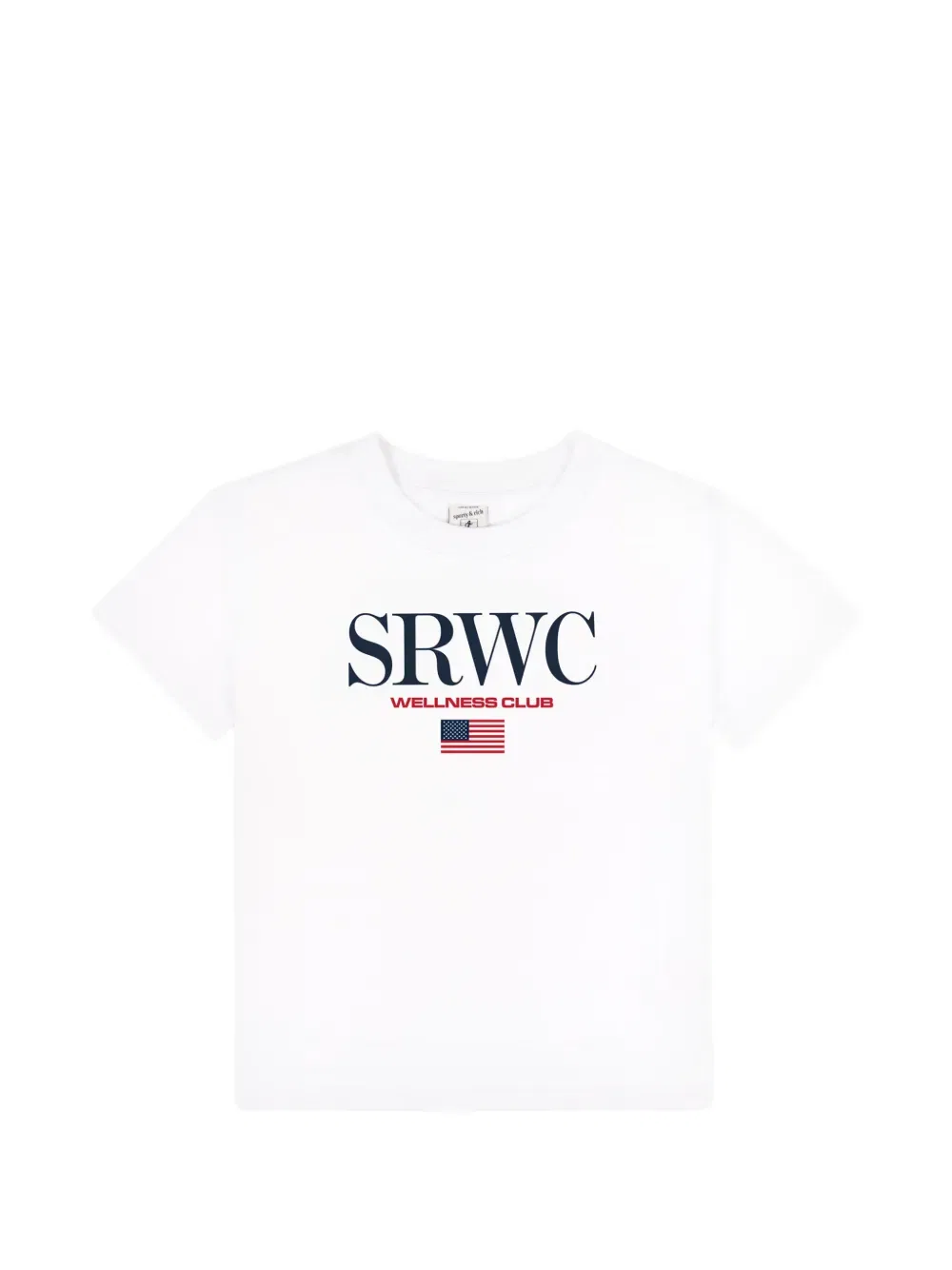 Футболка с графическим принтом Sporty & Rich Kids, белый