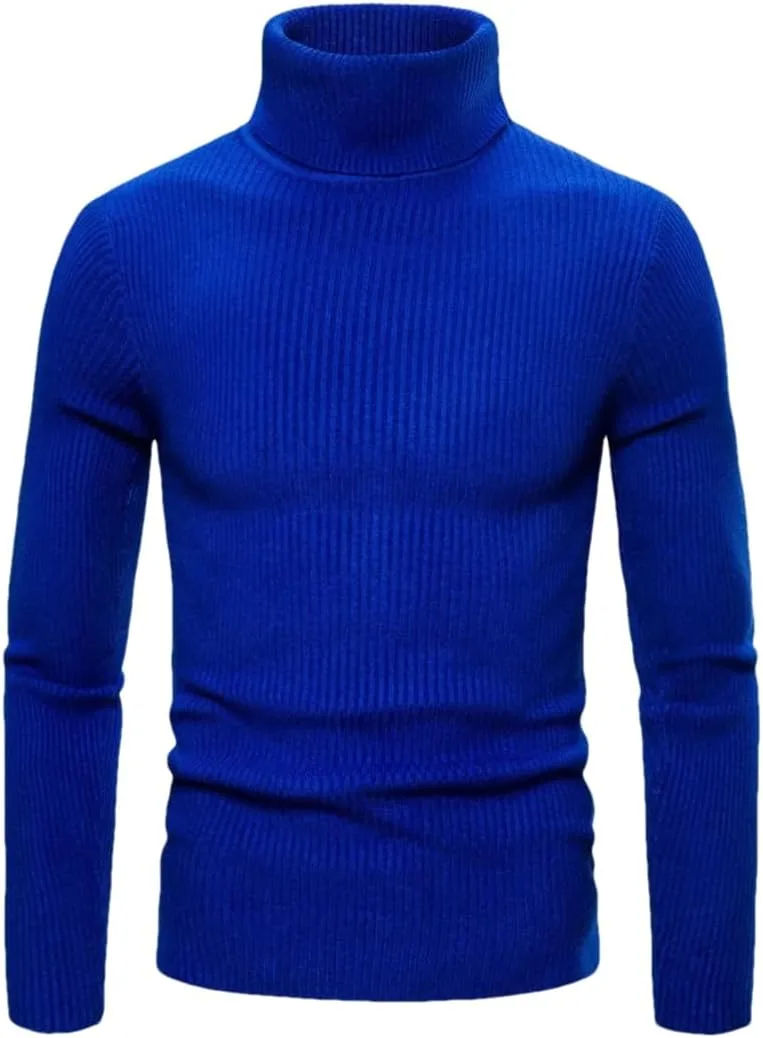 

Мужской водолазка Slim Fit свитер с длинными рукавами ERFMFKL