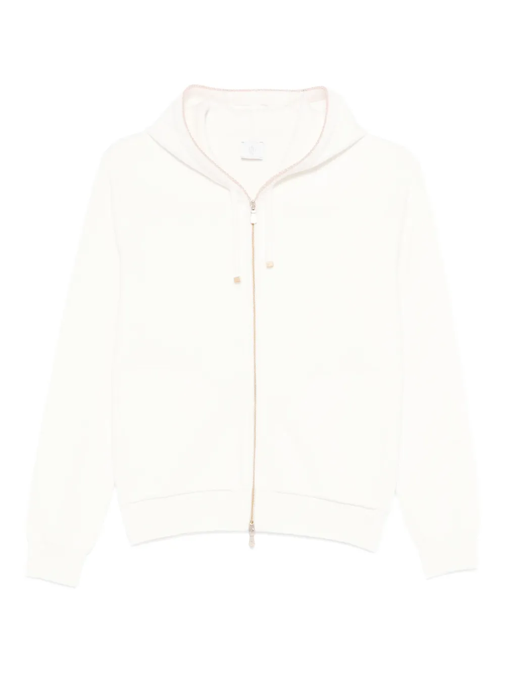 

Худи на молнии Eleventy, белый