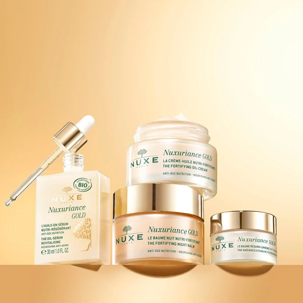 Сыворотка Nuxe — Ночной Nuxuriance Gold Nutri-Fortifying Night Balm Nuxuriance Gold, 50 мл — фото 4