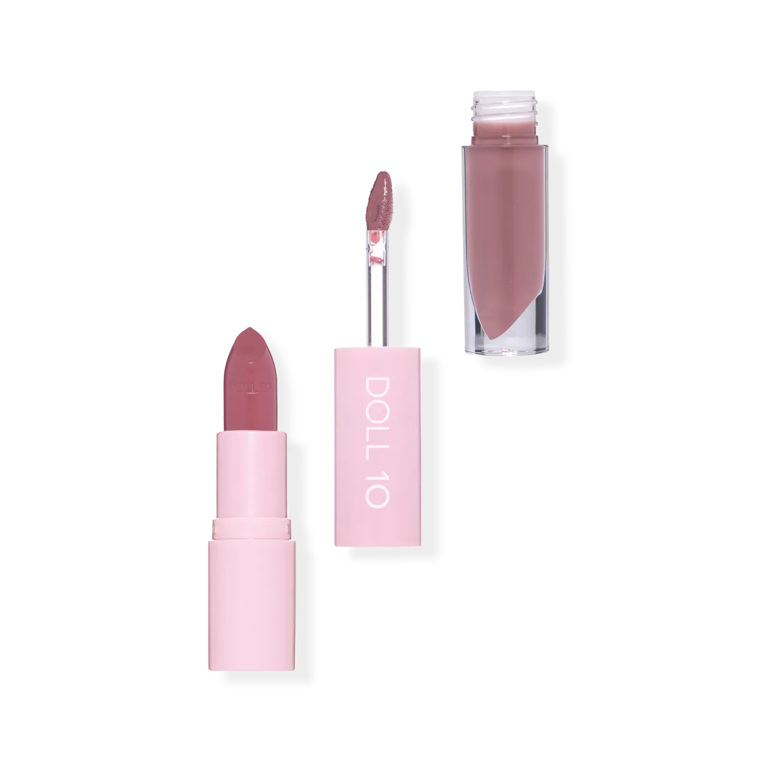 

Блеск для губ Doll Skin Nude Lip Wardrobe Doll 10, Adore (Soft Mauve)