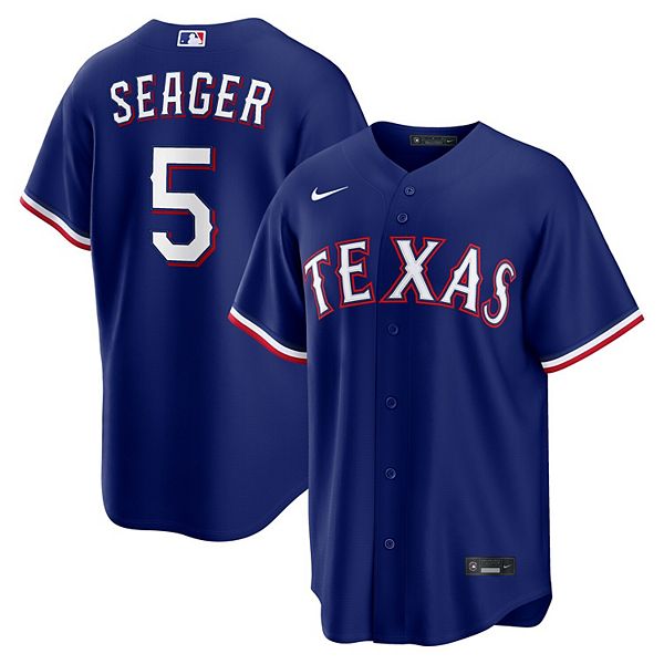 

Мужская реплика футболки Texas Rangers alternate 2 Corey Seager Nike