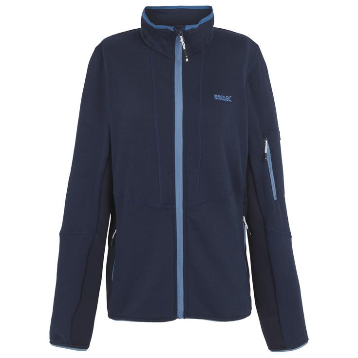 

Женская флисовая кофта Ralina с застежкой-молнией, темно-синяя - 10 Regatta