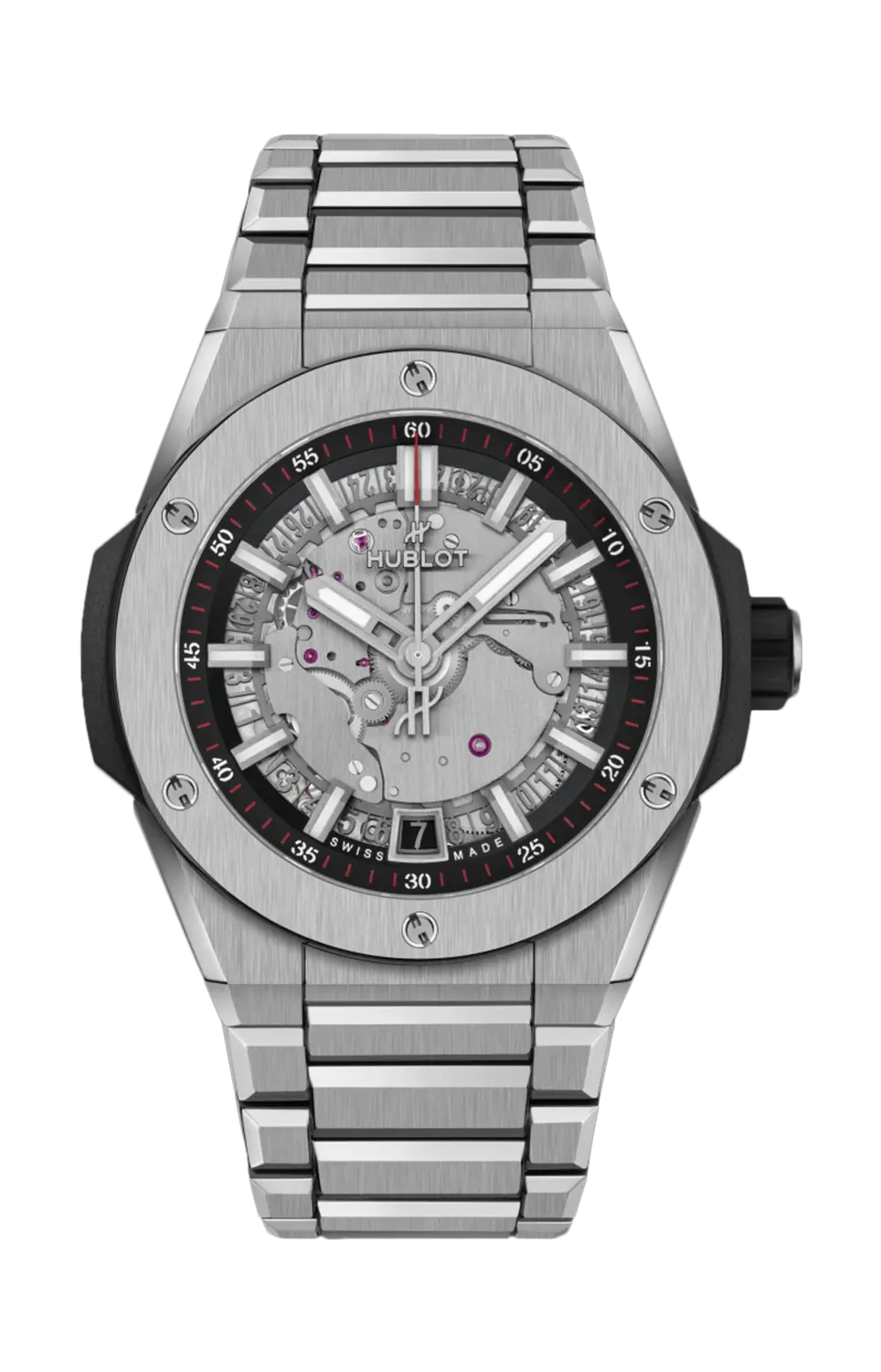 

Часы big bang integrated time only titanium 40 мм Hublot