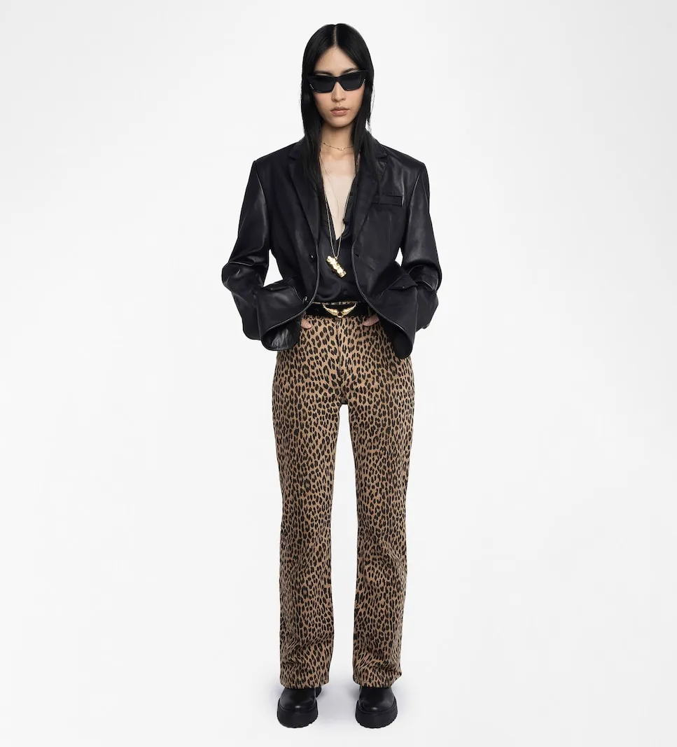 

Женские брюки с высокой талией Jean Evy Zadig & Voltaire, коричневый