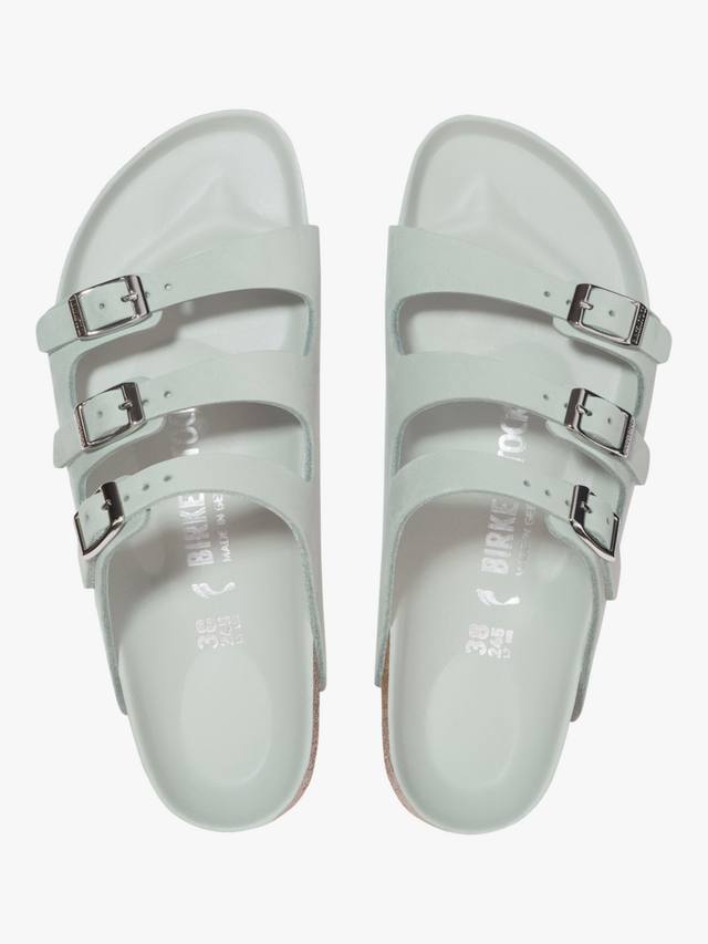 Сандалии из флоридского нубука Birkenstock, цвет Sage — фото 2