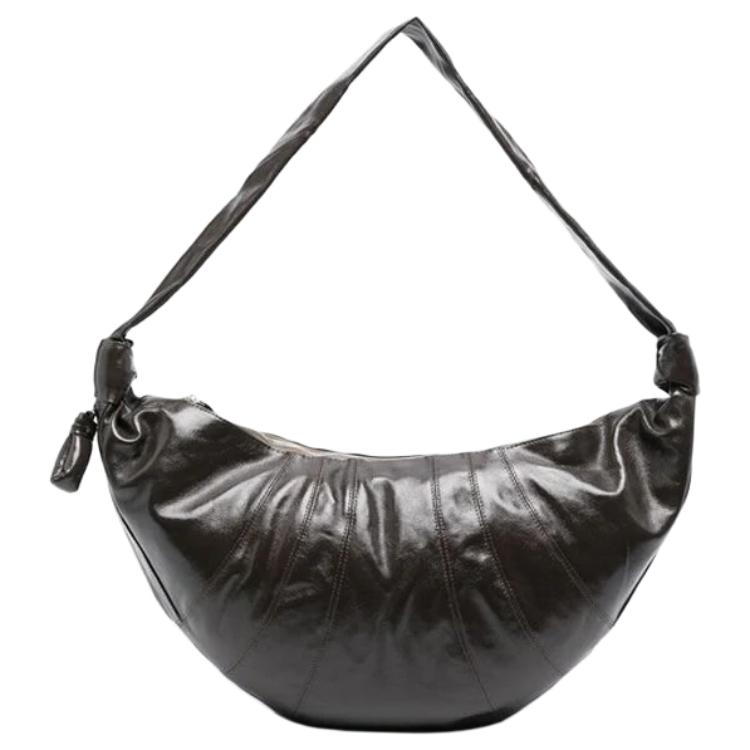 

Lemaire Croissant Series Coated Cotton Croissant Bag Shoulder Bag Large Unisex Brown