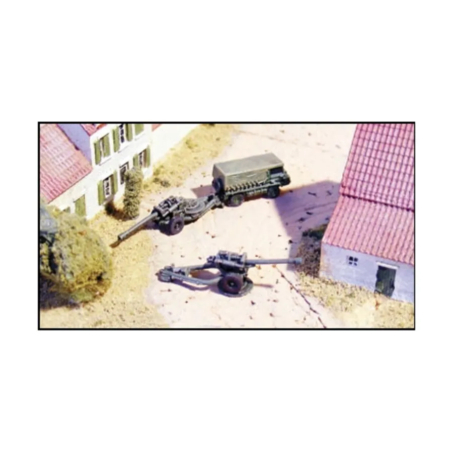

105-мм пушка L118 с тягачом Pritzi Prime Mover, Modern Micro Armour - United Kingdom (1:285)