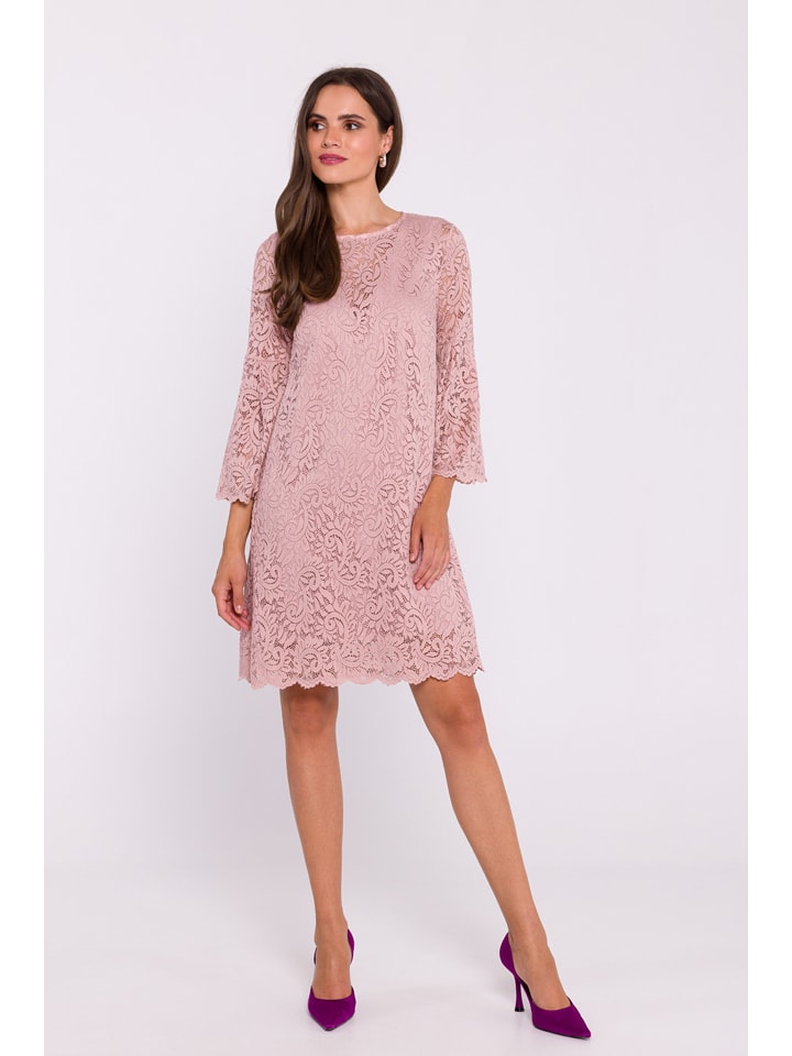 

Короткое платье Stylove, розовый