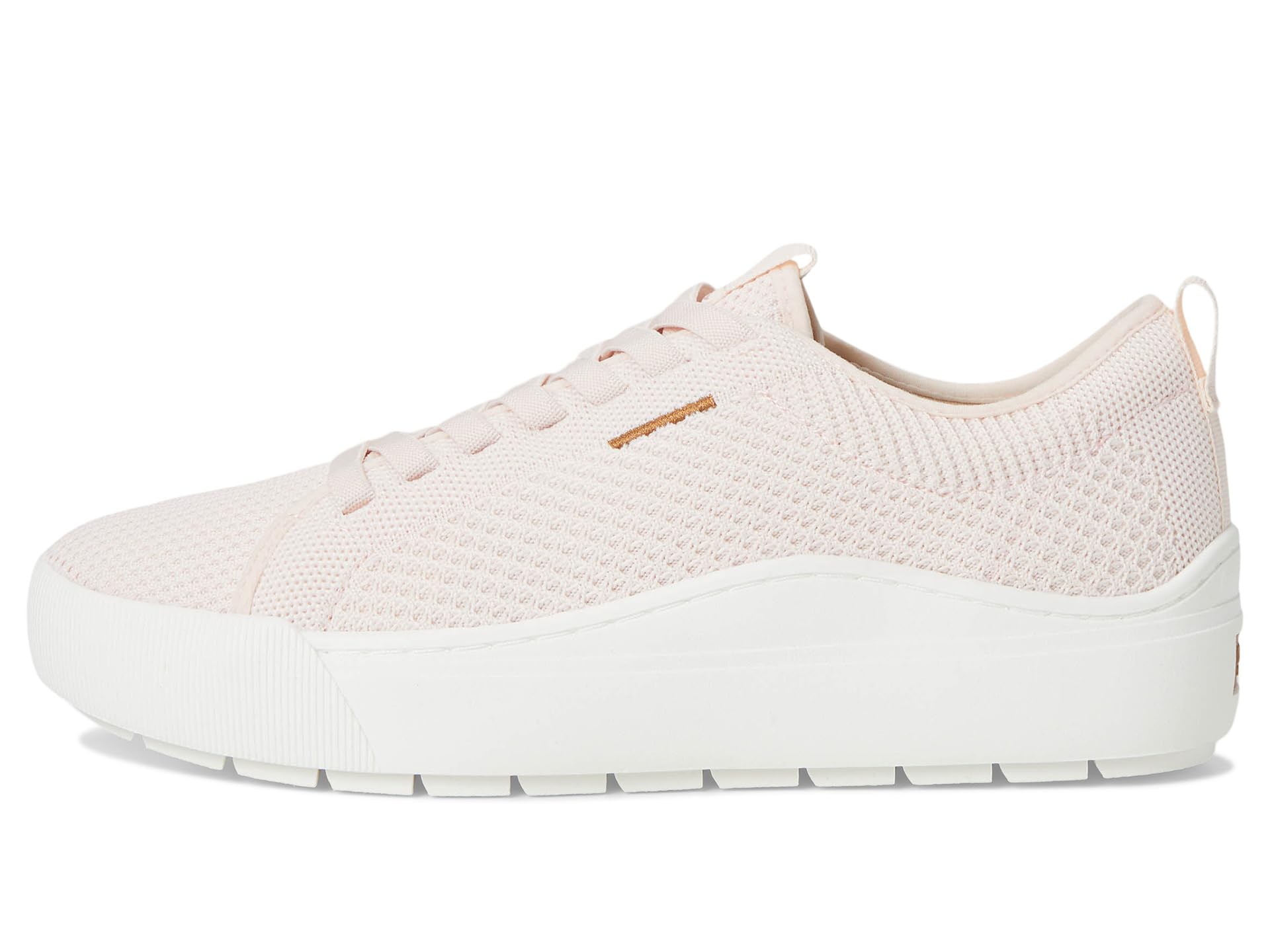 Кроссовки Dr. Scholl's Time Off Knit Lace-Up, цвет Petal Pink Faux Leather — фото 4