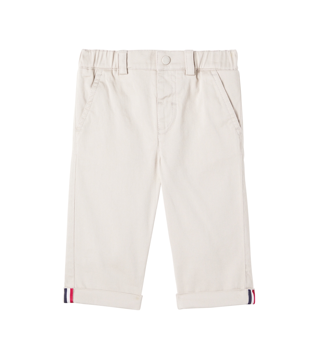 

Детские брюки из габардина с хлопком Moncler Enfant, Light Beige