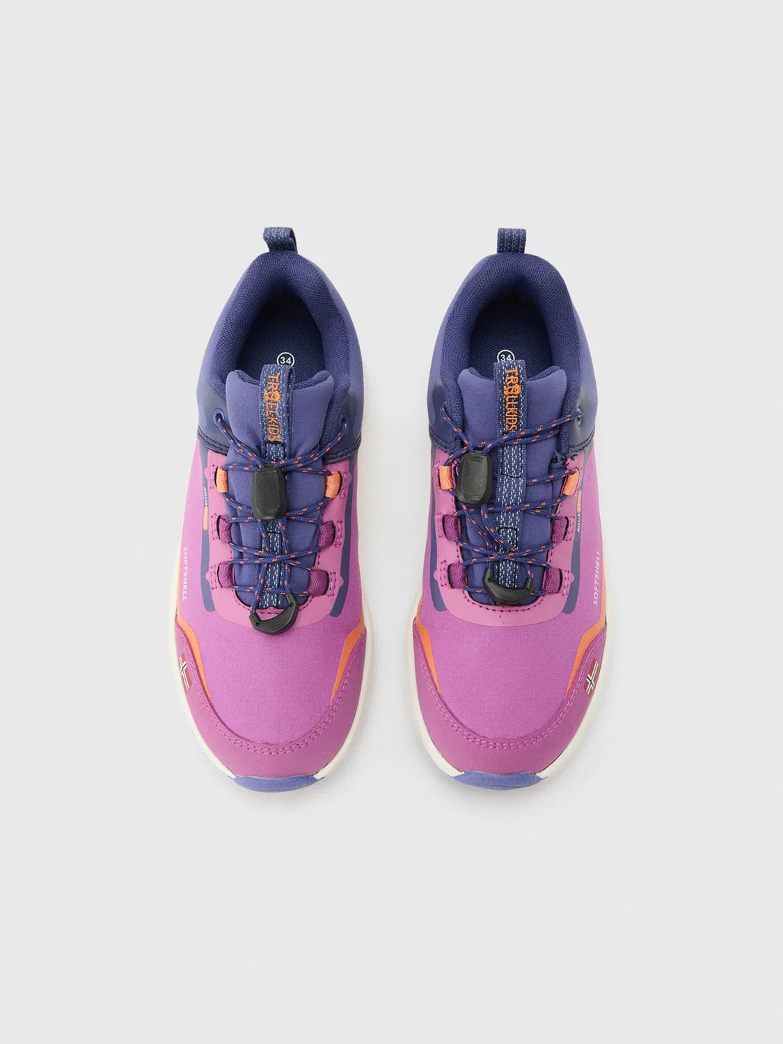 Кроссовки 'Bjordal Hiker' Trollkids, Pink — фото 3