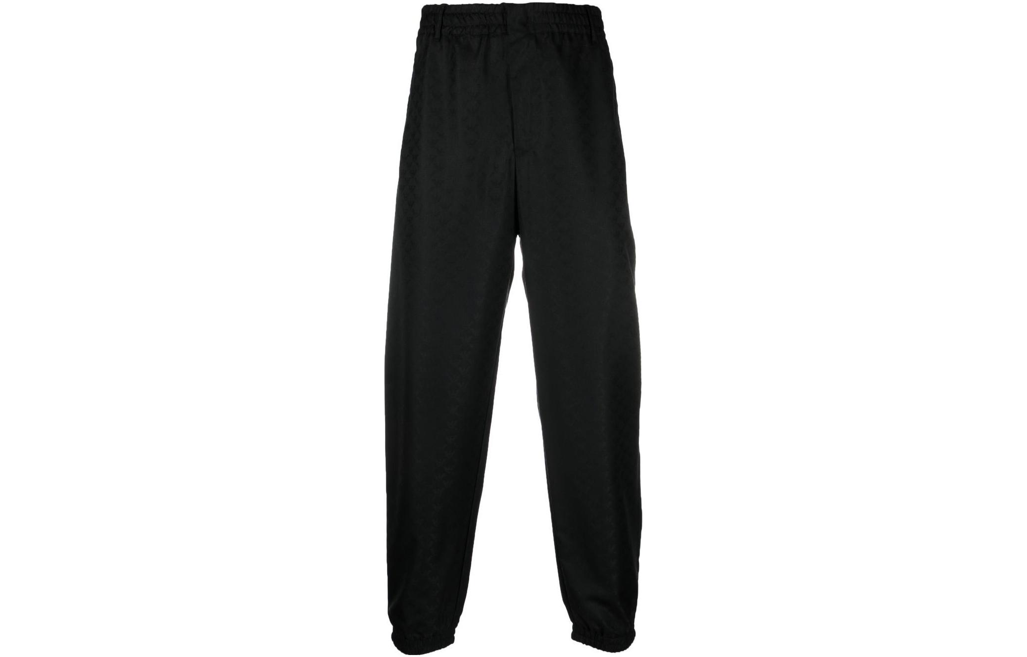 

EMPORIO ARMANI Трикотажные спортивные штаны мужские черные