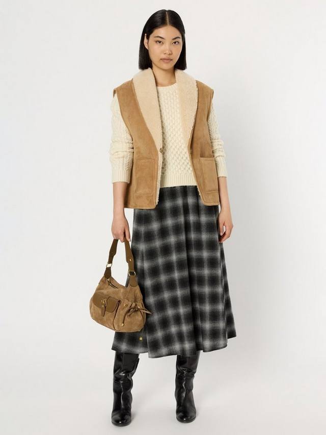 

Баcма A-Line макси-юбка в клетку Gerard Darel