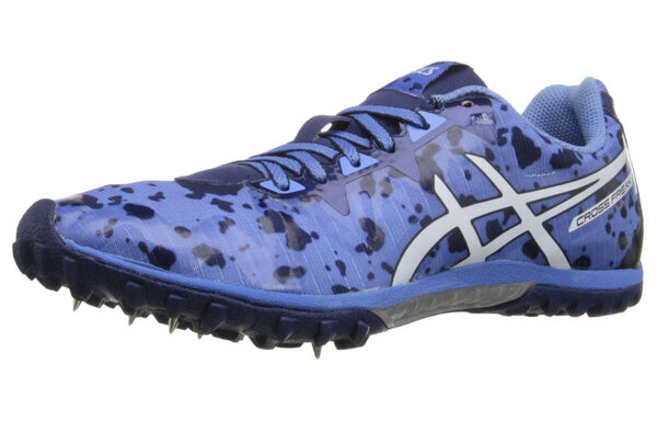Кроссовки cross freak 'blue black' Asics, синий — фото 3