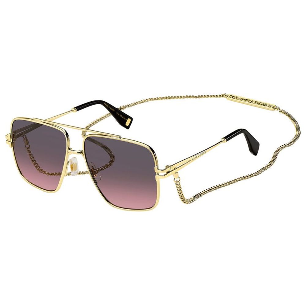 

Солнцезащитные очки из золотистого металла The Marc Jacobs