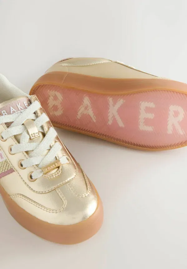 Кроссовки Baker By Ted Baker, золотой — фото 3