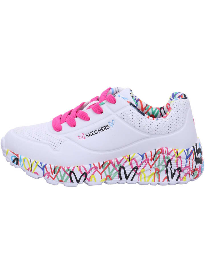 Кроссовки на шнуровке Skechers, цвет white/multi — фото 2