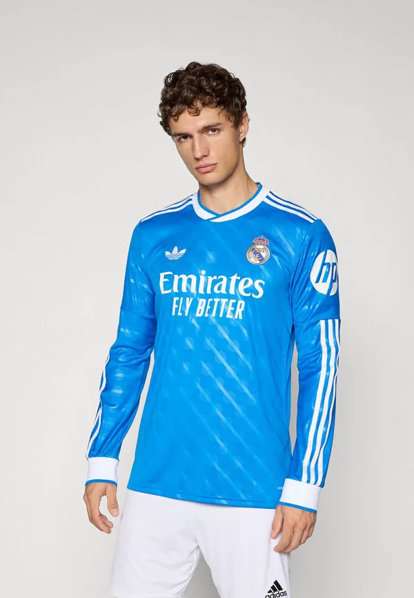 Футболка с длинным рукавом "реал мадрид" сезона 25/26, третья форма. Adidas Originals, Bluebird