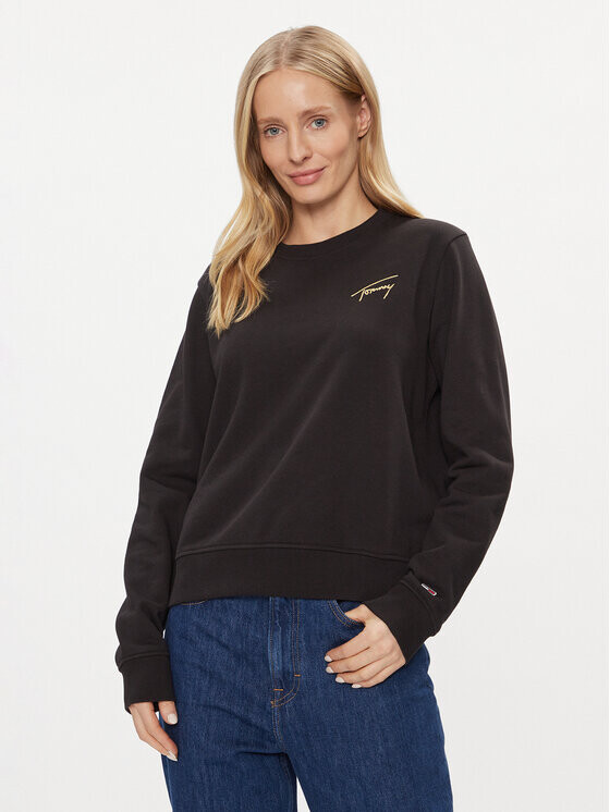 

Толстовка обычного кроя Tommy Jeans, черный