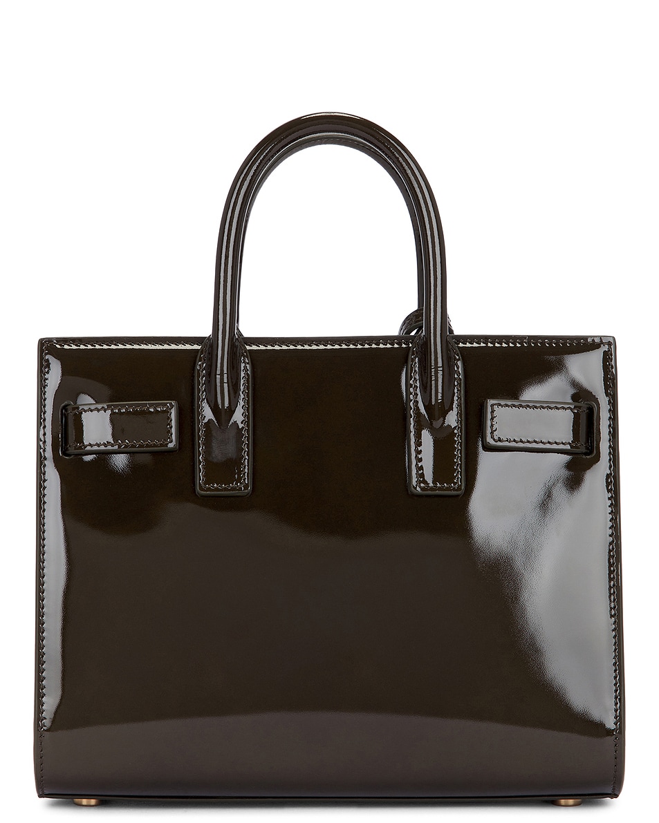 Сумка Nano Sac De Jour Saint Laurent, цвет Vineyard Green — фото 3