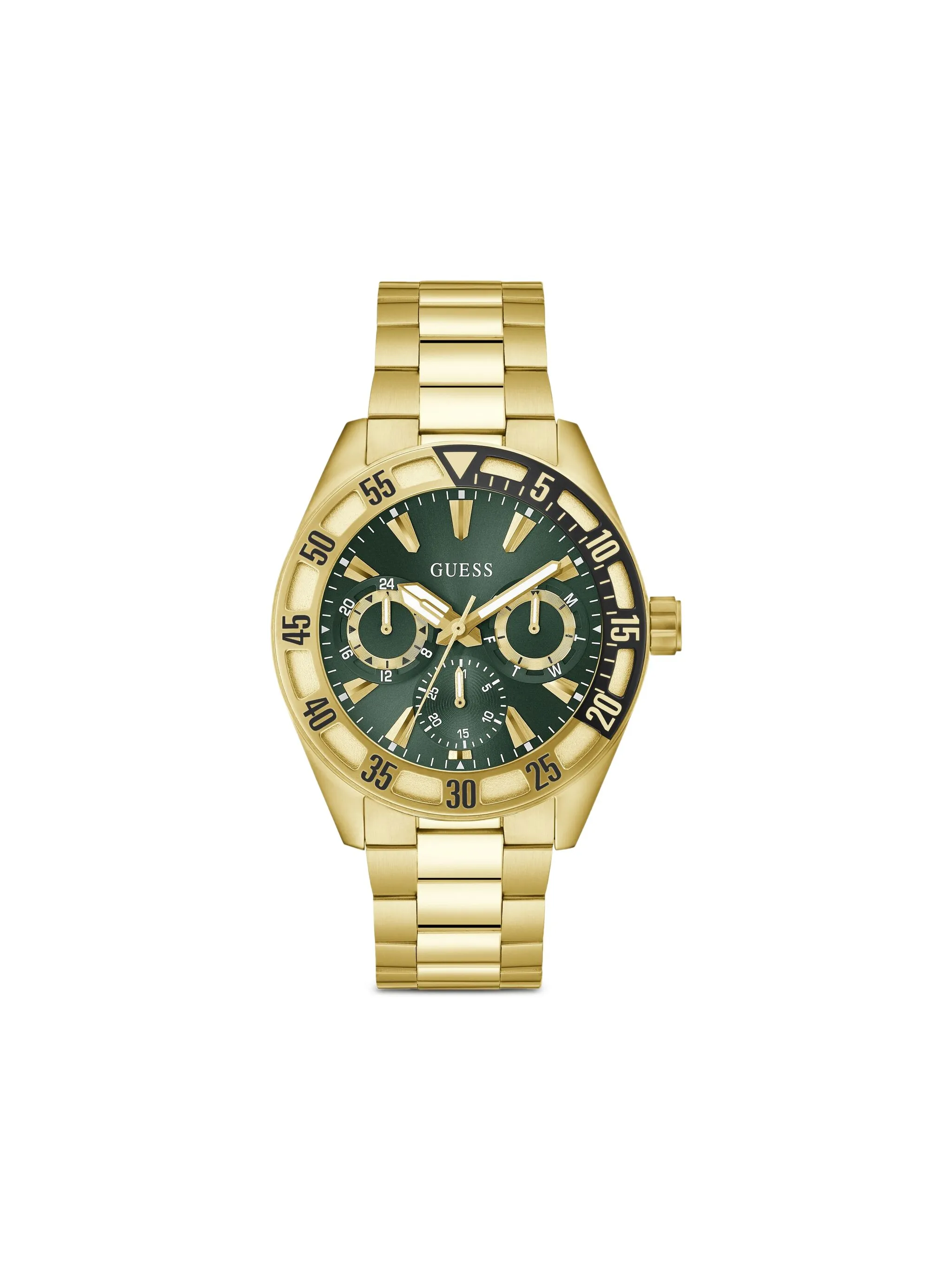 

Наручные часы 44 мм Guess Usa, зеленый