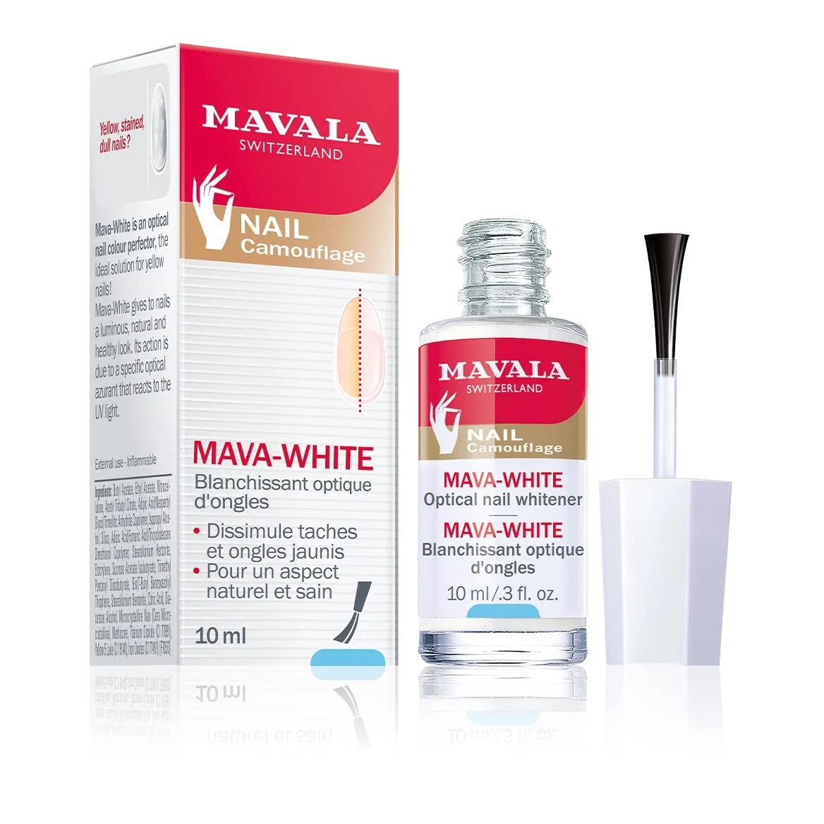 Оптический отбеливатель для ногтей Mava-White Mavala