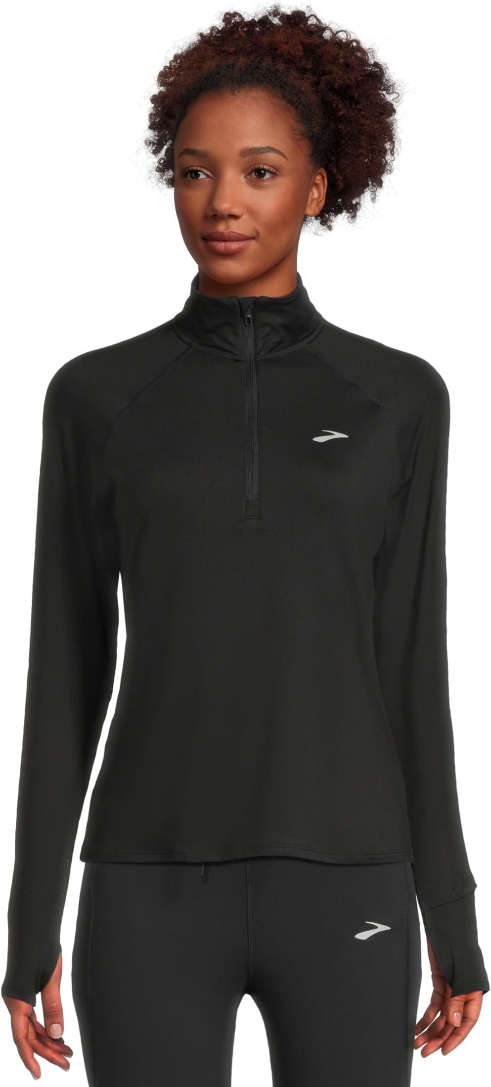 

Женская блузка 1/2 с молнией 3.0 Brooks, Black