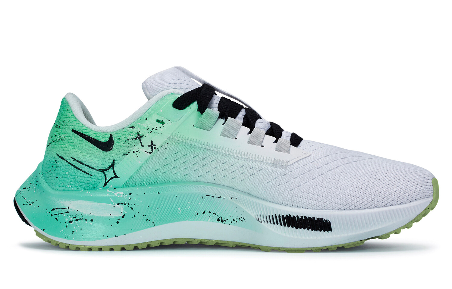 

Кроссовки Pegasus 38 мужские низкие черные Nike