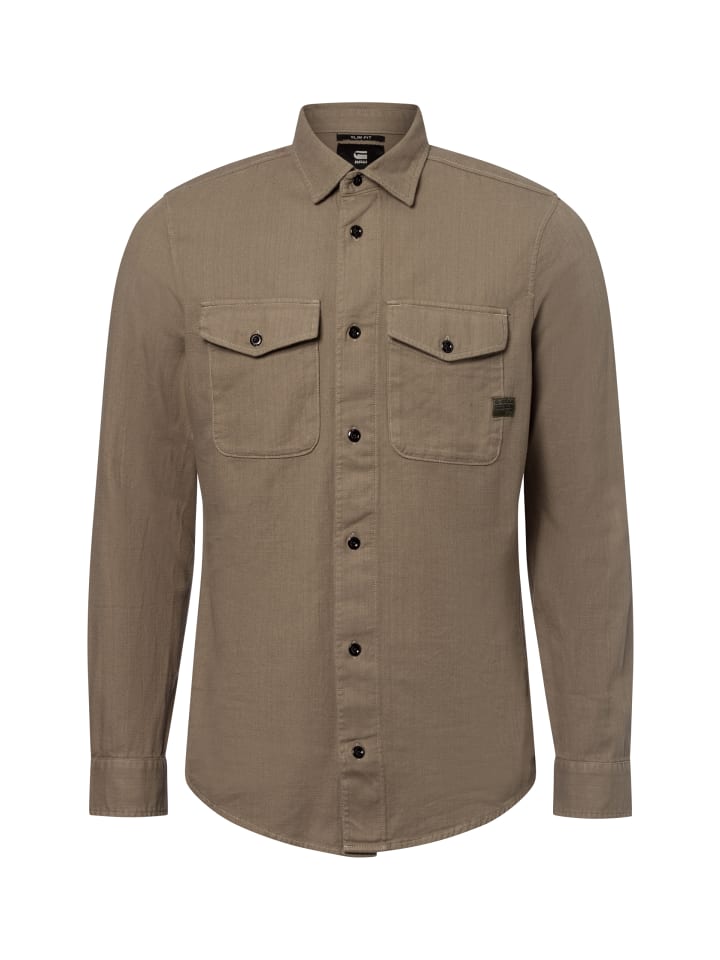

Рубашка G-Star Raw, хаки