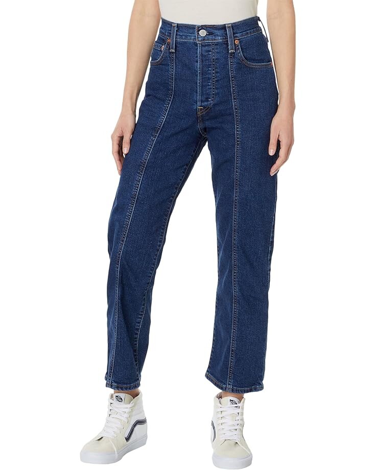 

Джинсы Levi's Womens Ribcage Straight Seamed, цвет Zero To Sixty
