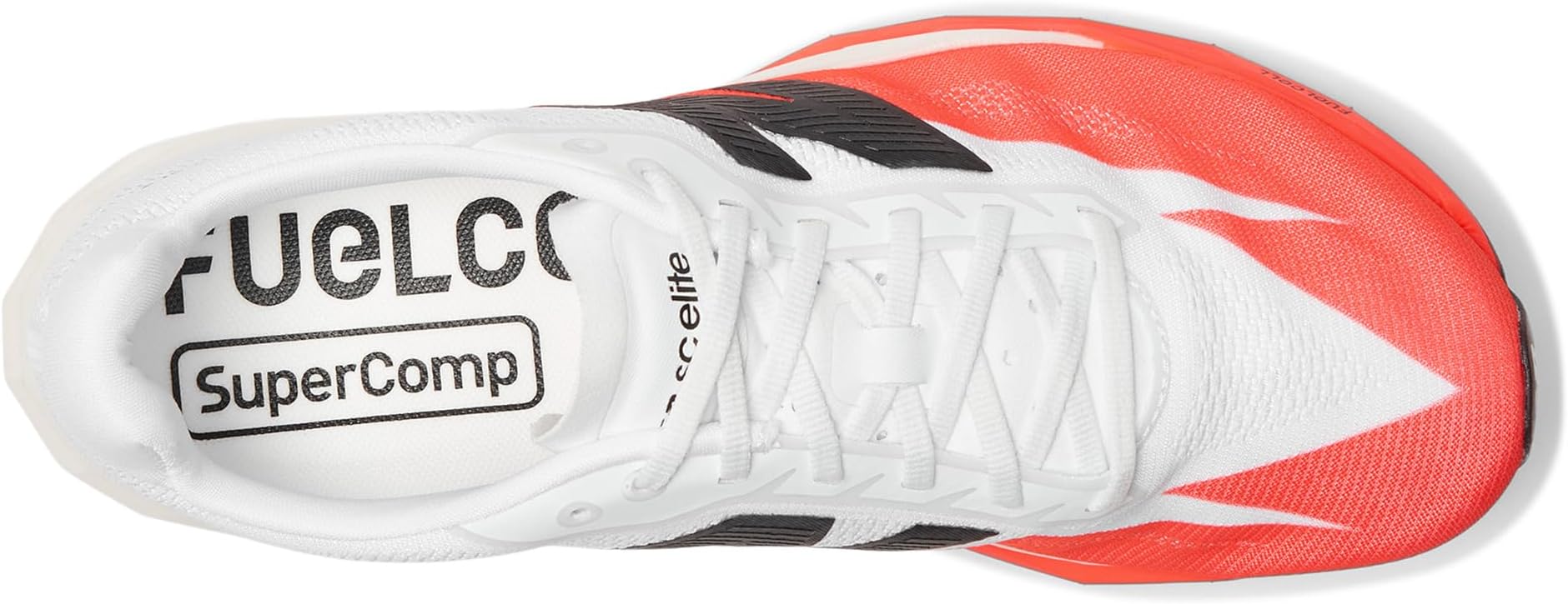 Кроссовки New Balance FuelCell SuperComp Elite v5, цвет Urgent Red/White/Black — фото 2
