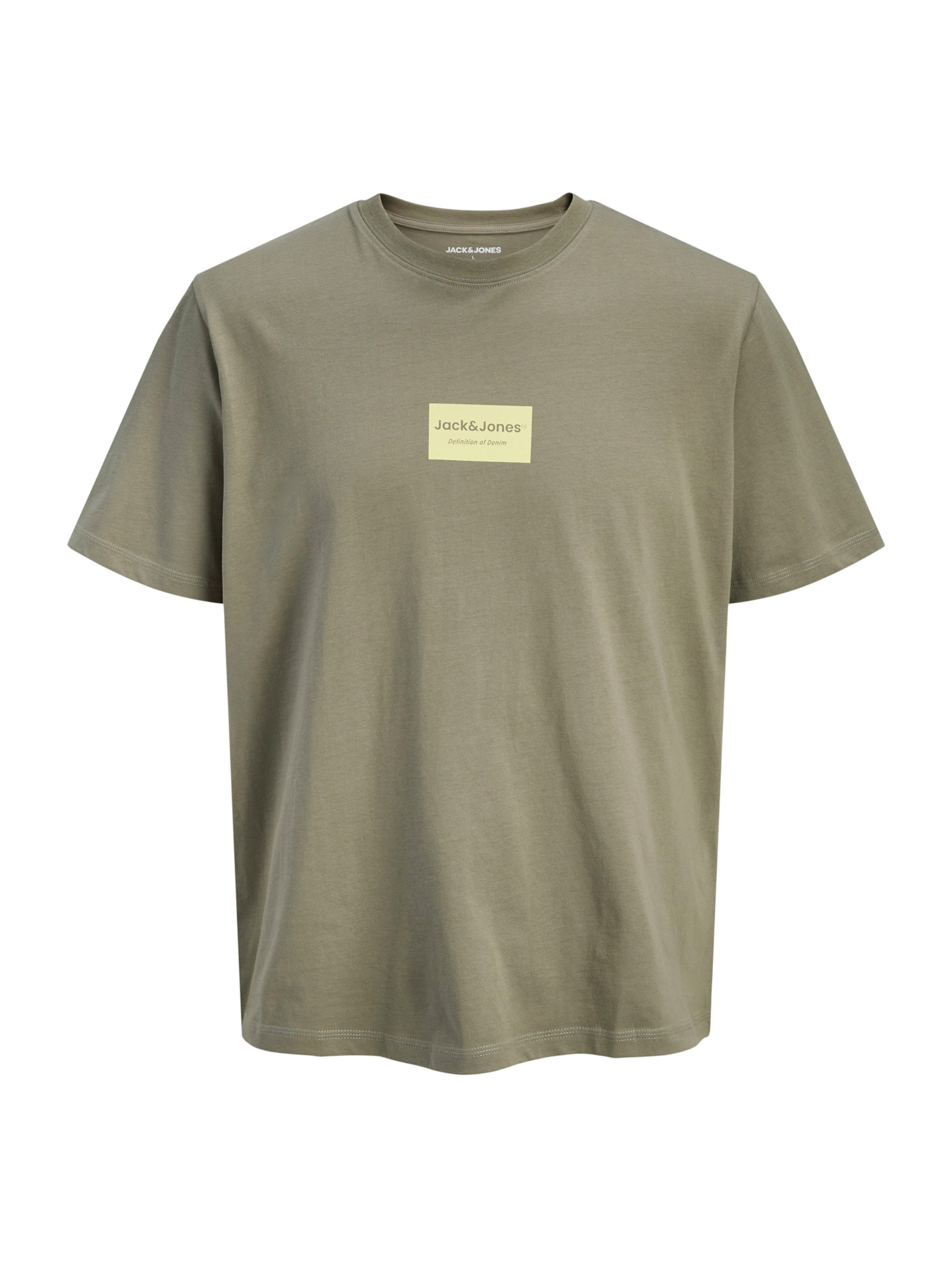 

JACK & JONES Футболка 'JJFRANK' в цвете Muddy