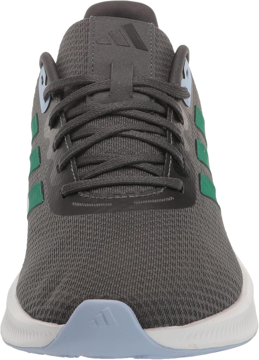 Мужские кроссовки adidas Run Falcon 3.0, черный/зеленый/серый — фото 2