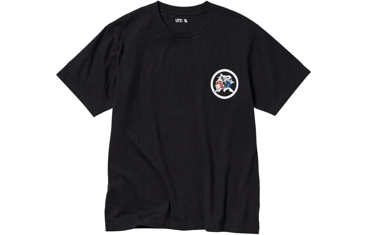 

UNIQLO Футболка унисекс, цвет Black