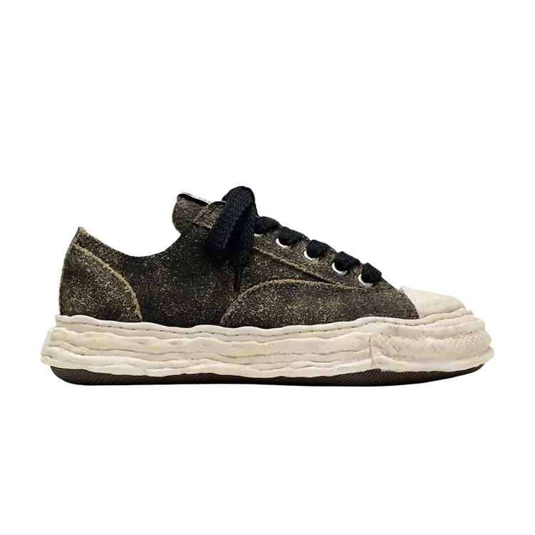 Maison Mihara Yasuhiro Peterson23 OG Подошва Vintage Suede Low 'Black'