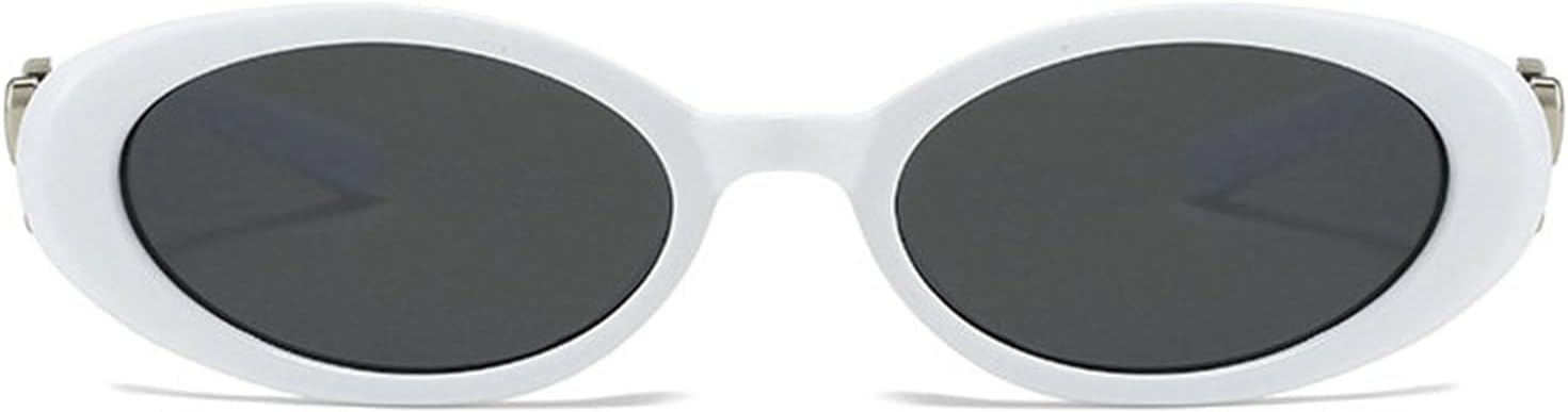

Солнцезащитные очки Willochra Retro Oval bow для женщин, модные, в маленькой овальной оправе, дизайнерские, для активного отдыха, с защитой от УФ-излучения UV400, модель F27, White