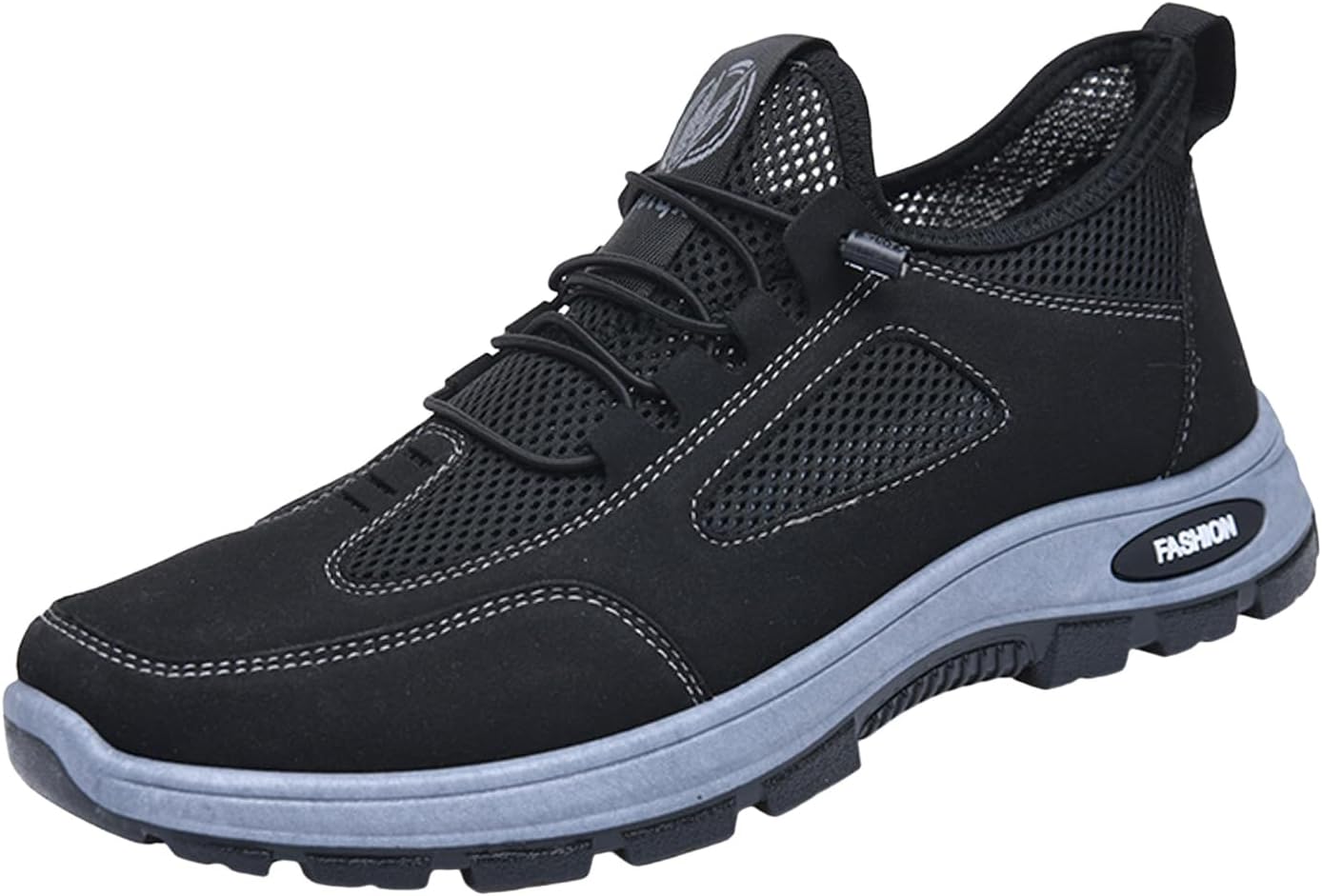 

Мужские кроссовки IWIHMIV, нескользящие, для прогулок и тенниса, повседневные, легкие, дышащие, удобные беговые кроссовки для спорта, черный