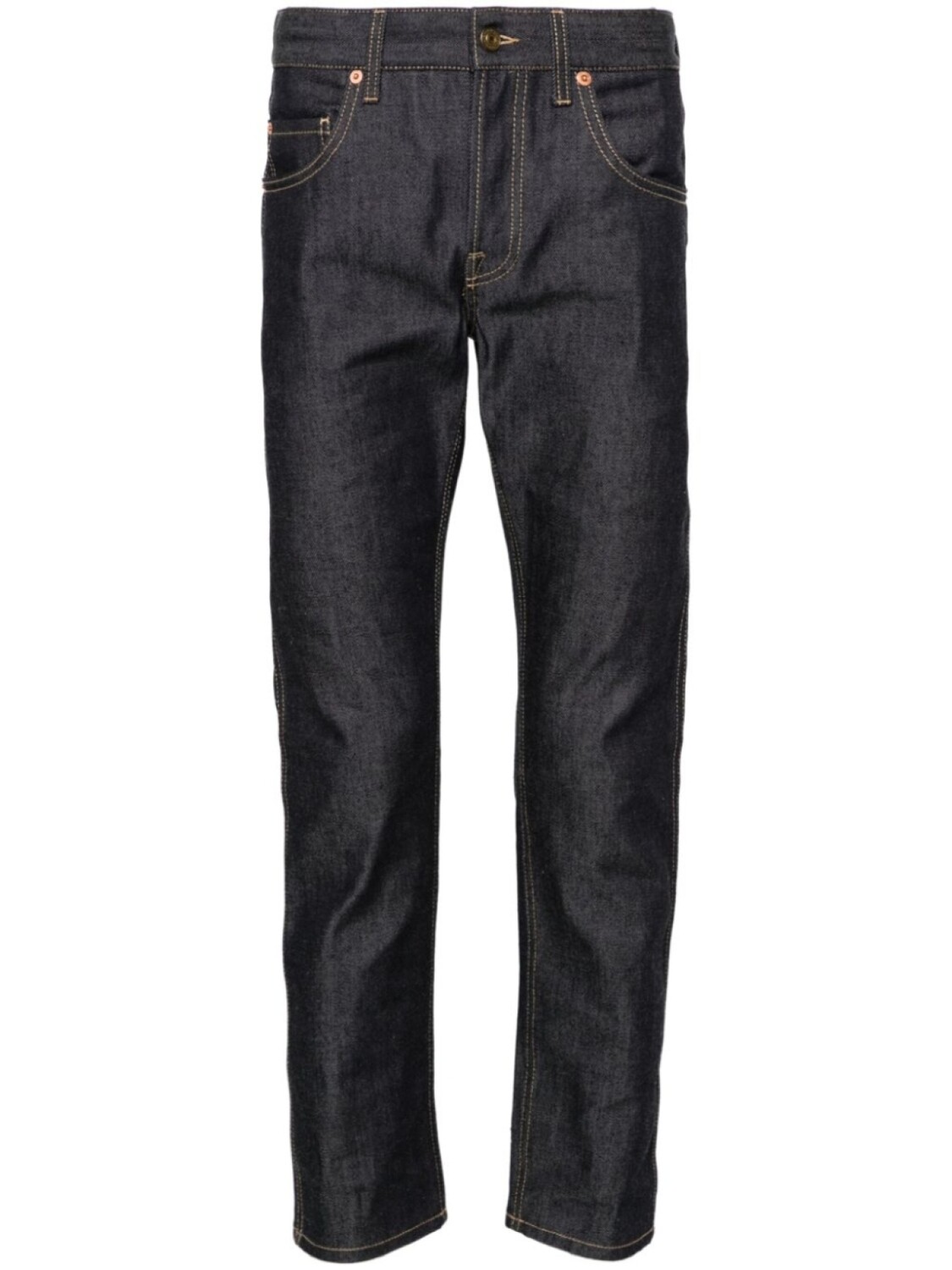 

Узкие джинсы с пряжкой Horsebit Gucci, синий