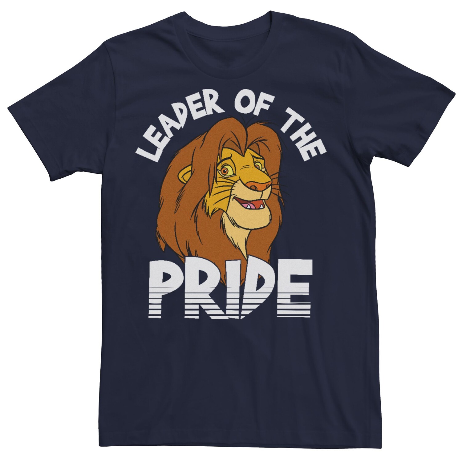

Мужская футболка Disney's The Lion King Simba Pride Leader Licensed Character