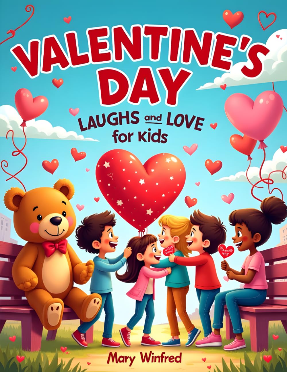 

Valentine's Day Laughs & Love for kids age 5-9: Children Jokes Book (Independently published)