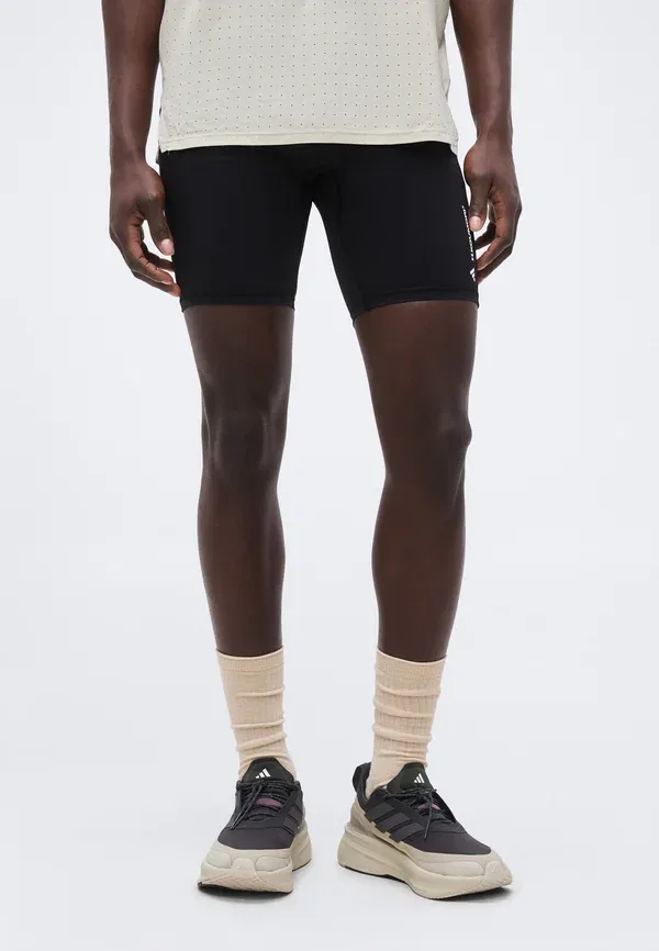 Шорты для бега Adi365 hermanos koumori short running tights Adidas Performance, черный