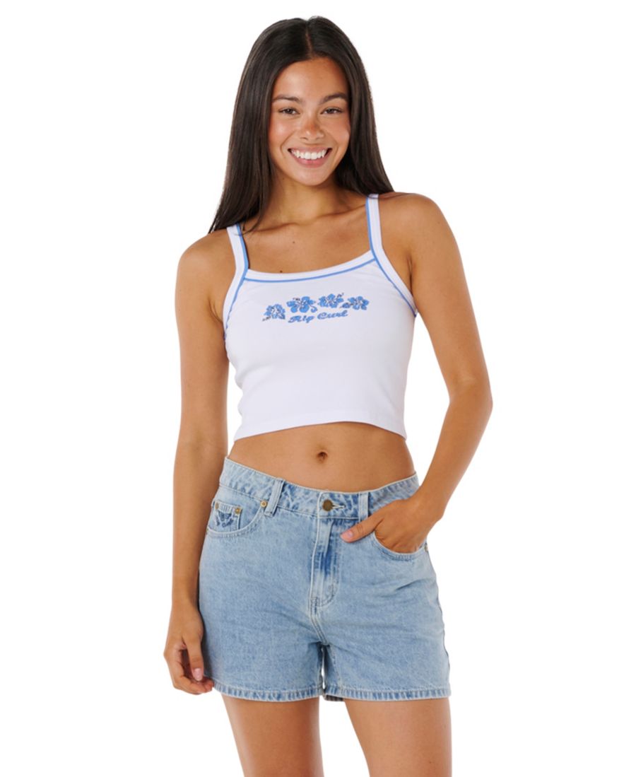 Женская памятная детская майка Rip Curl, White