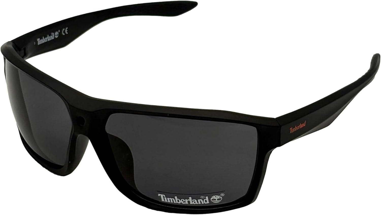 

Timberland MATTE BLACK мужские пластиковые прямоугольные солнцезащитные очки с дымчатыми линзами