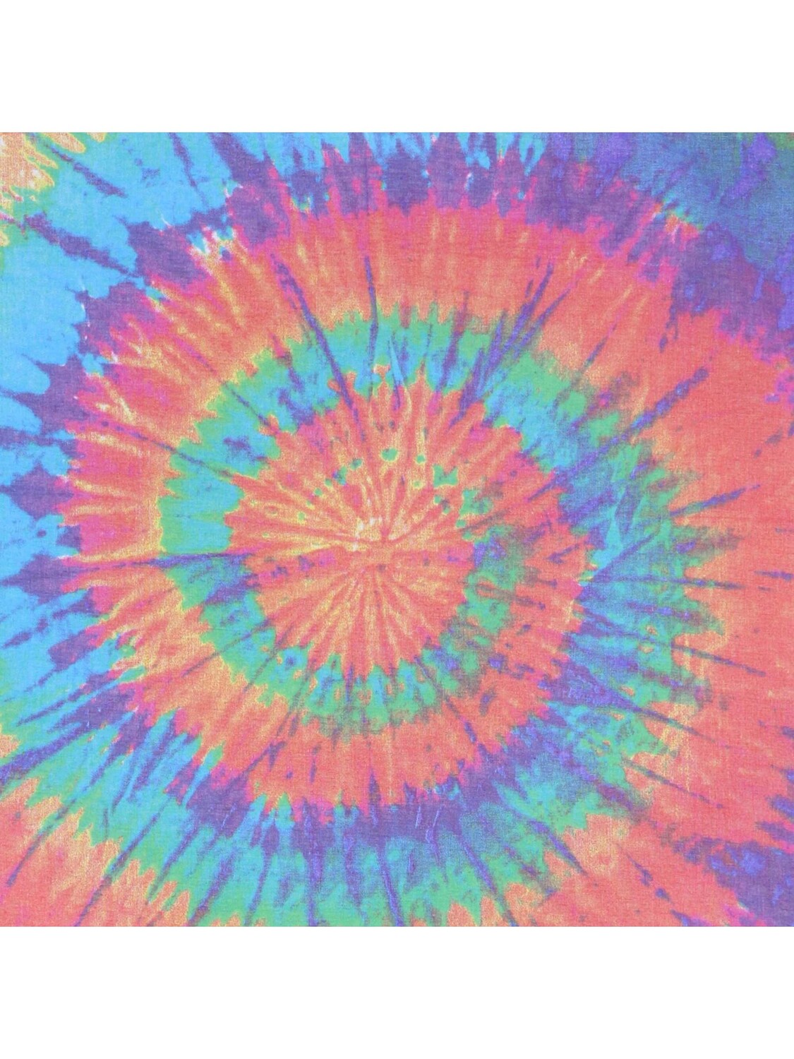 

Бандана CTM Hippie Tie Dye, сине-оранжевый
