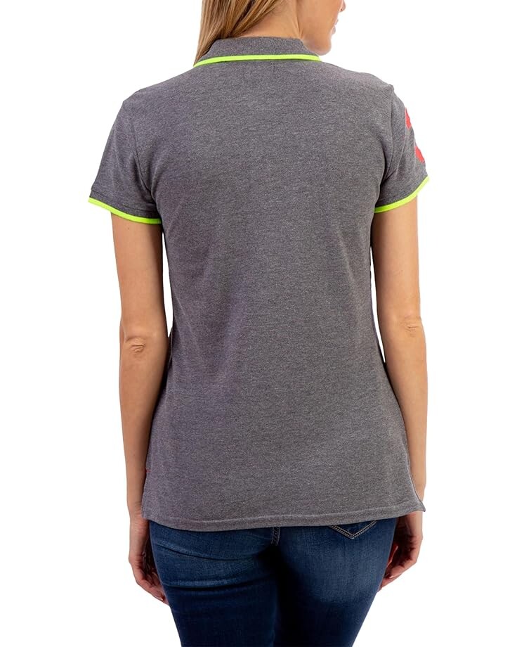 

Поло U.S. POLO ASSN. Triple Crown Polo, цвет Dark Heather Grey