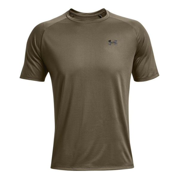 

Футболка tech 2.0 t-shirt 'olive green' Under Armour, зеленый