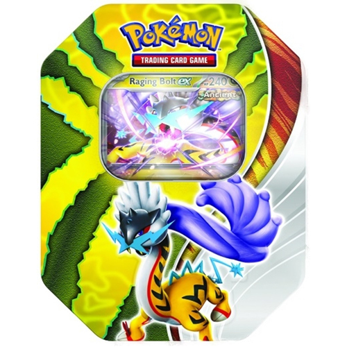 

Карточная игра Pokemon Tcg: Paradox Destinies Ex Tin – Raging Bolt