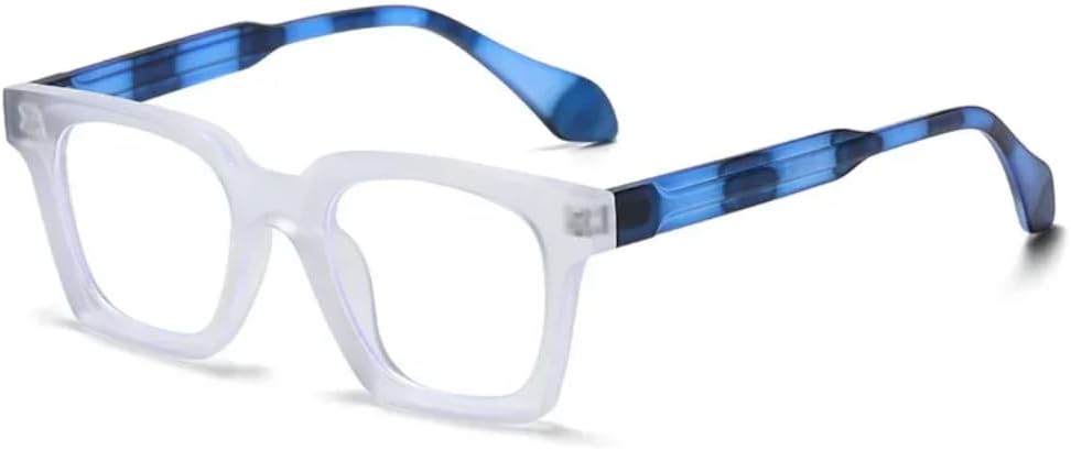 

Солнцезащитные очки с защитой UV400 | Линзы Rivet Punk конфетного цвета | Для женщин и мужчин, для занятий спортом на открытом воздухе и вождения DSVIGF, White Blue Clear