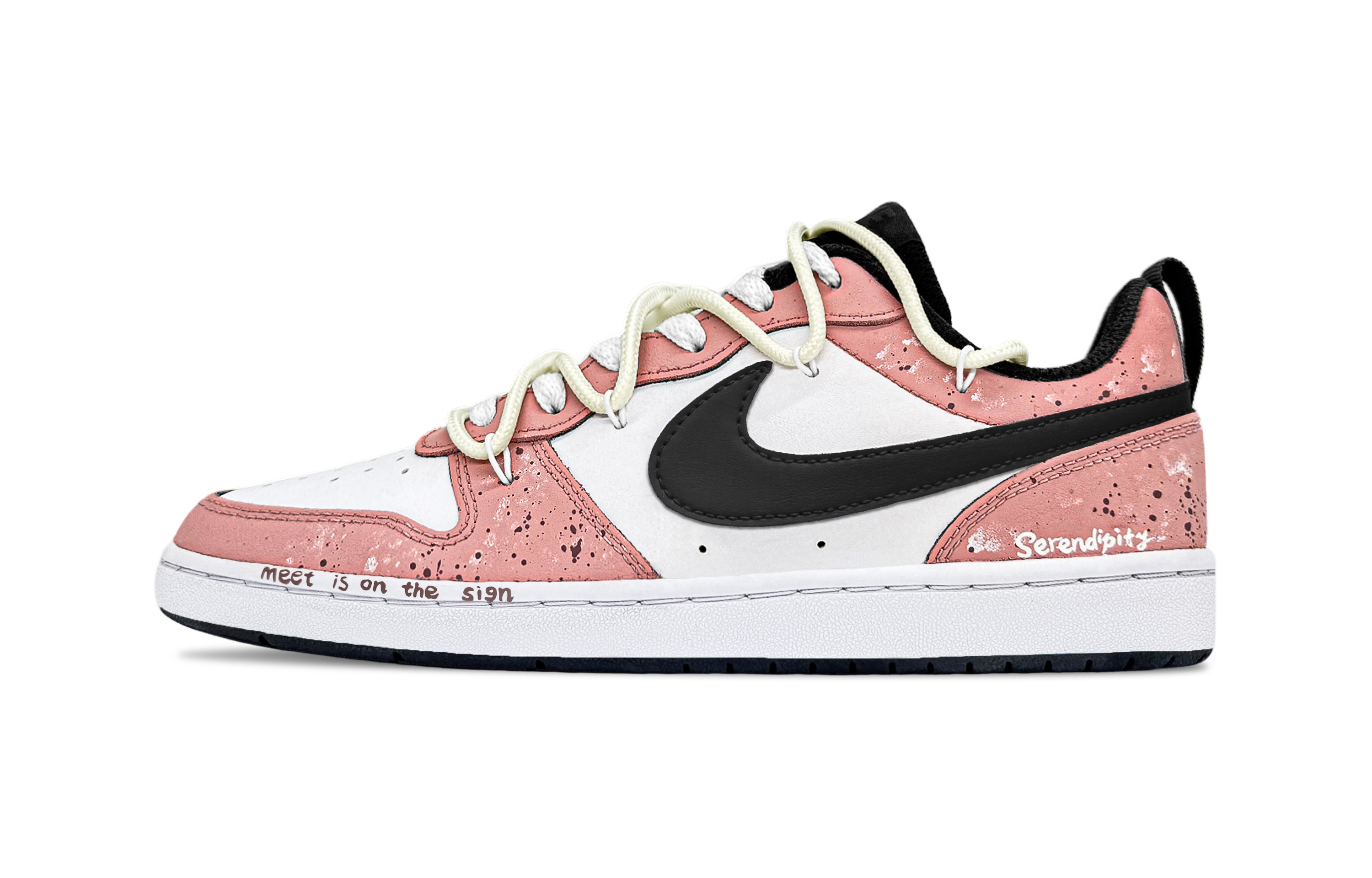 

Детские скейтерские кроссовки Court Borough для младших школьников Nike, Lotus Color